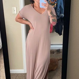 Taupe maxi